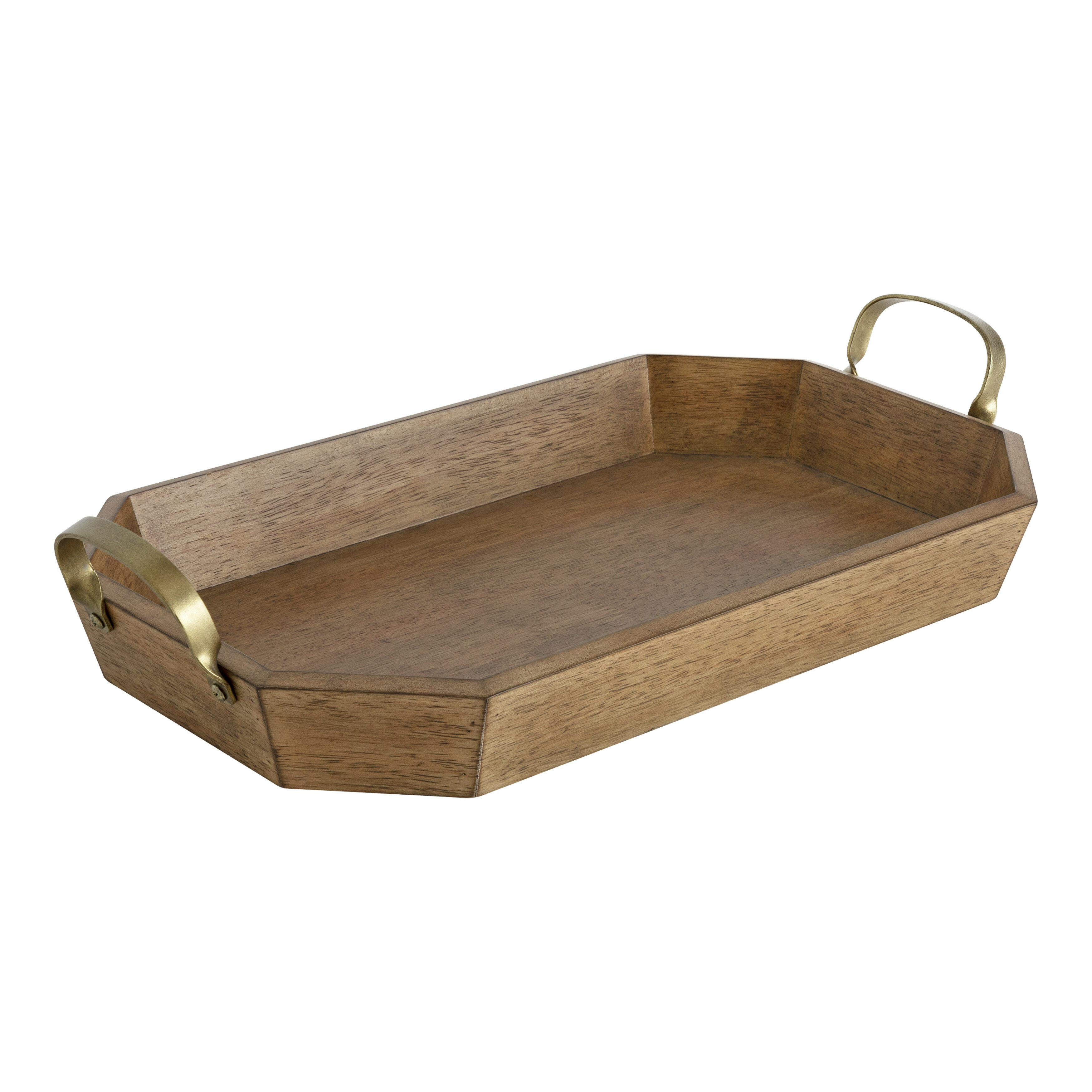 Loon Peak® Mcniel Solid Wood Tray | Wayfair