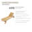 Montevideo Outdoor Teak Solid Wood Single chaise