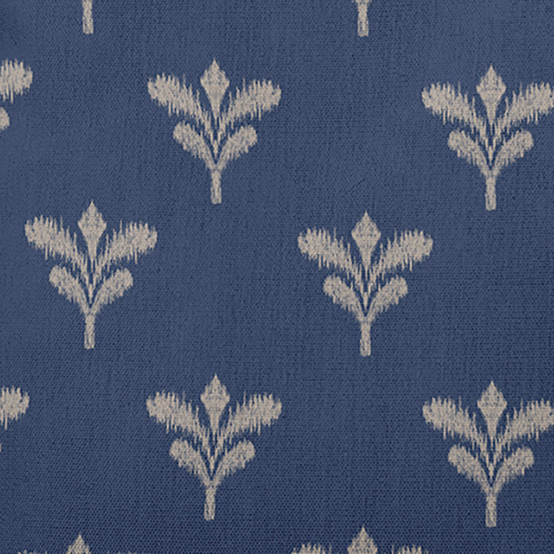 Coussin décoratif intérieur / extérieur Floating Feathers, Bleu pierre, 14 po x 20 po