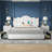 White Upholstered Platform Storage Full Size Bed Frame with Adjustable Headboard, 4 Storage Drawers, Type-C & USB Charging Ports, Noise-Free Wood & Metal Structure, No Box Spring Needed-718845192-691720994-660137443