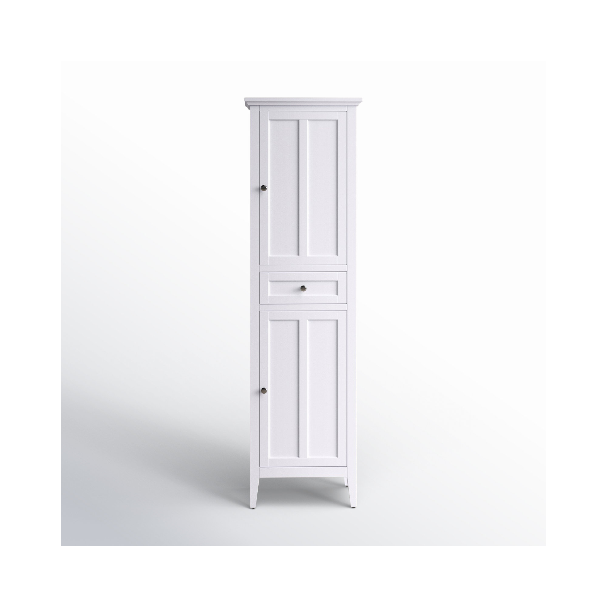 Gardner Linen Cabinet, White