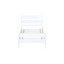 Lit simple blanc avec tête de lit en bois d'hévéa et rangement compact, style classique, finition rapide, rangement optimisé pour les petites pièces, processus d'assemblage simple
