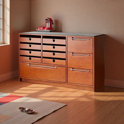 Vintage multi-functional storage cabinet