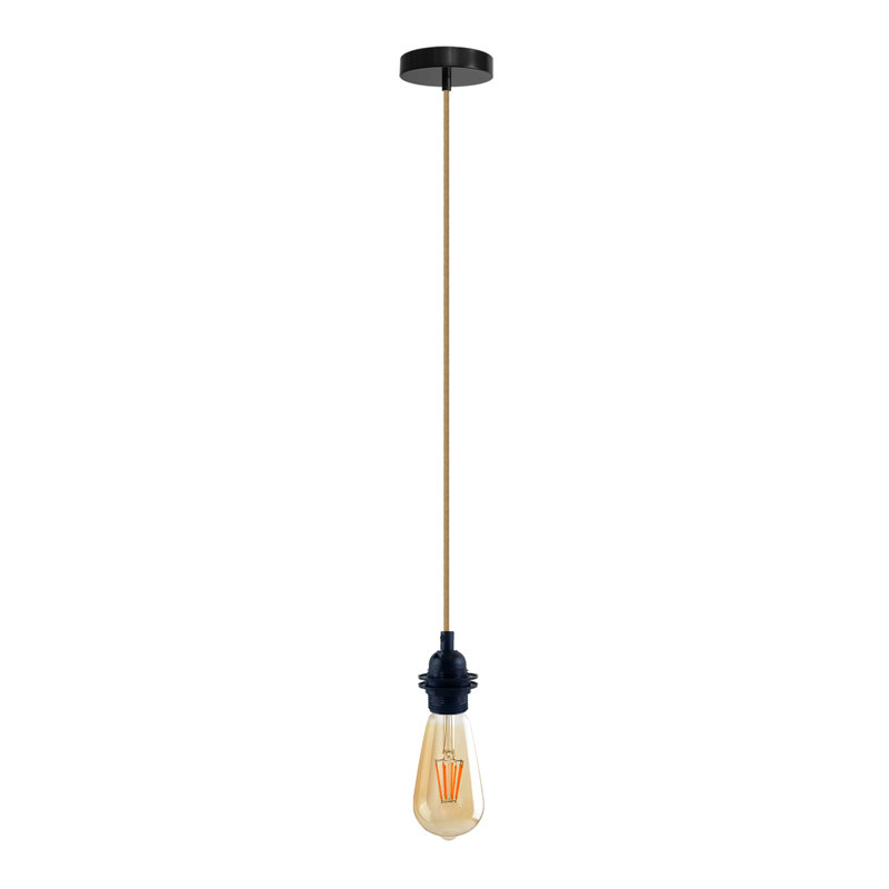 Blauser 1 - Light Black Single Pendant, Yes