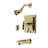 Kingston Brass Kaiser Single-Handle Pressure Balanced Tub and Shower Faucet-51702997