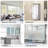 Frosted Privacy Non-Wall Damaging Window Decal-1975392566