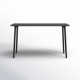 Burt 55'' Synthetic Laminate Outdoor Dining Table