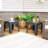 Contemporary Plastic Outdoor Patio Side Table-835921136