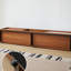 Meuble télé avec portes coulissantes Boxwood