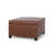 Cognac Faux Leather