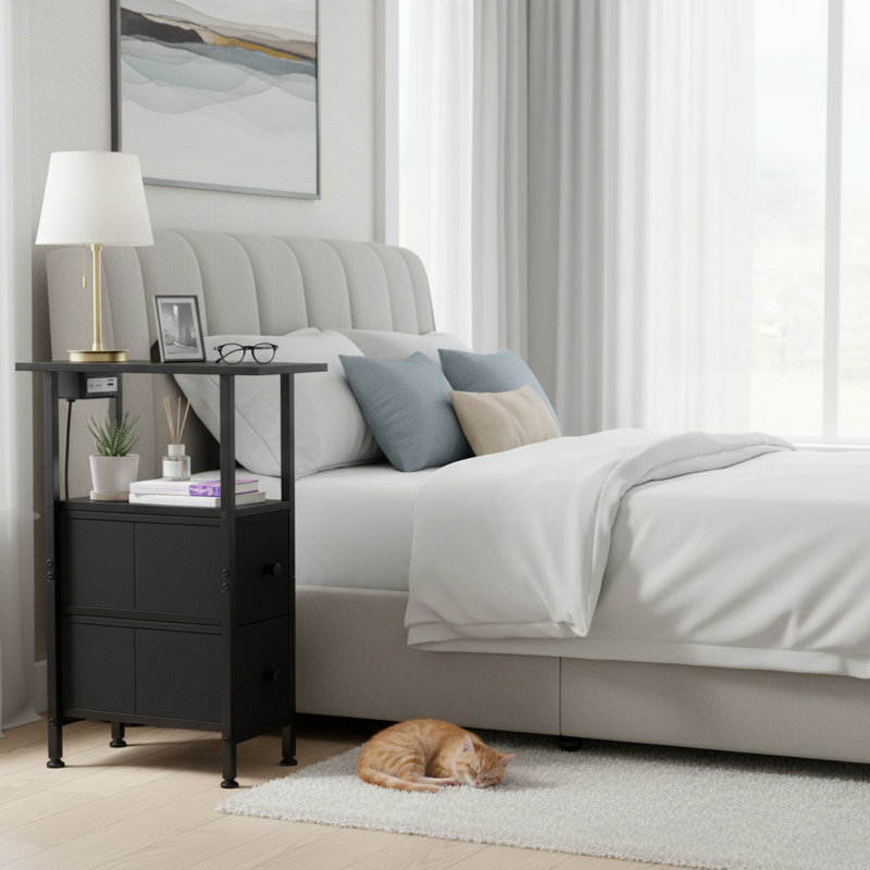 End Table, Black