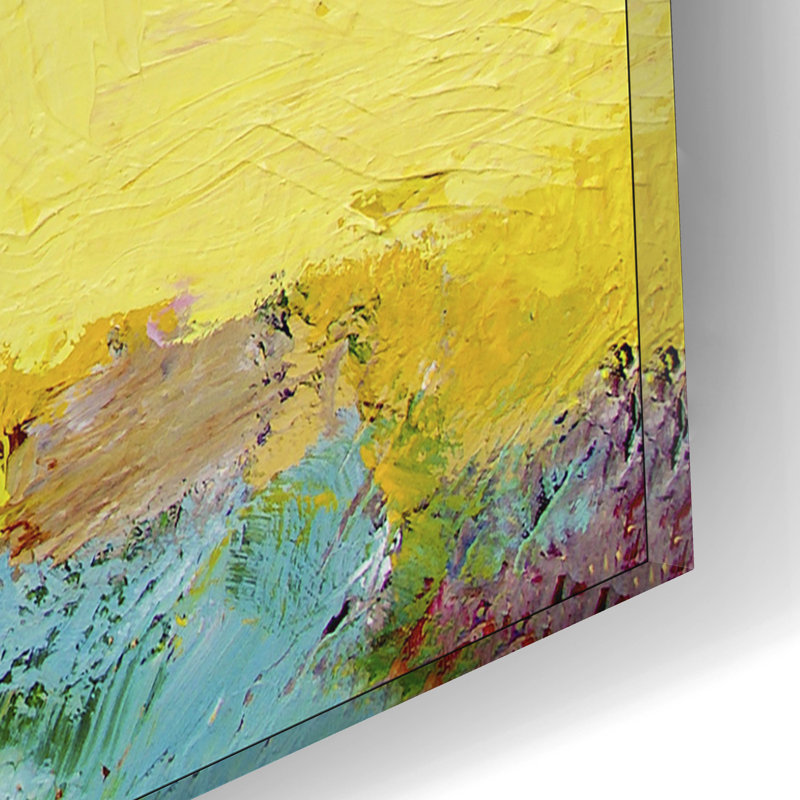  «Pearly Gates» par Allan Friedlander, art mural en verre acrylique, 12 po x 12 po