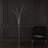 Fuochi 71" Modern Minimalist Metal 5-Branch Arc Dimmable Integrated Floor Lamp with Remote Control