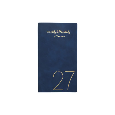 Paper notebooks 2027 English Planner 365 Day Daily Planner Portable Notebook Journal Calendar