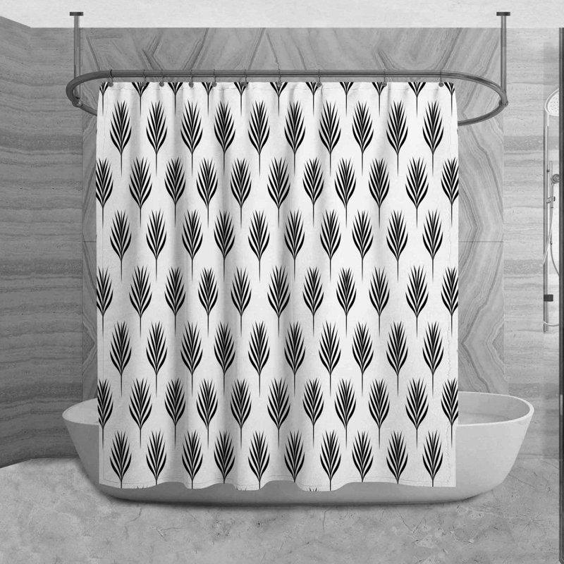 Rideau de douche Zarinah, H 93 po x l 70 po
