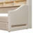 Twin Size Upholstered Daybed with LED Armrest Lights, Storage Shelves & Cabinets, Pull-Out Lift-Up Twin Trundle-929244360