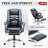 Jordon-Lee Ergonomic Heated Massage Executive Chair-1481362688