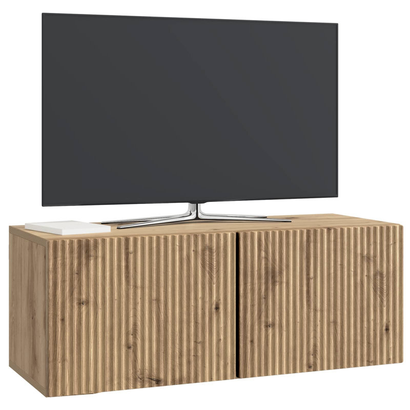 TV Stand, 30cm H x 78.5cm L x 31cm W, Artisan Oak