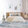 Tapis moderne en marbre abstrait