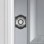 Crystal Door Knob with Baldwin Reserve Rosette
