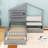 Twin House Bed With Light Strip, Built-In Charging Station, Drawers And Upholstered Sofa-985492182