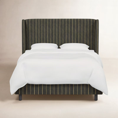 Tilly Upholstered Wingback Bed