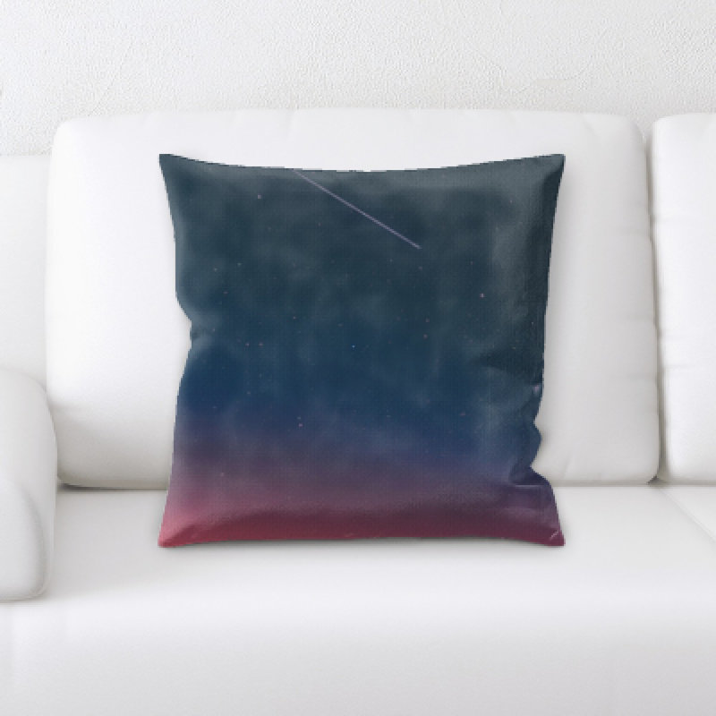 Microsuede Throw Pillow