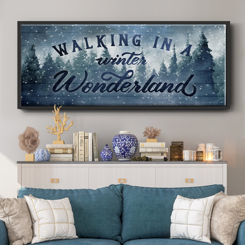 Winter Wonderland- Framed Canvas