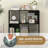 Open Shelf Bookcase Mid Century Modern Cube Bookshelf With 4 Compartments-1785711246
