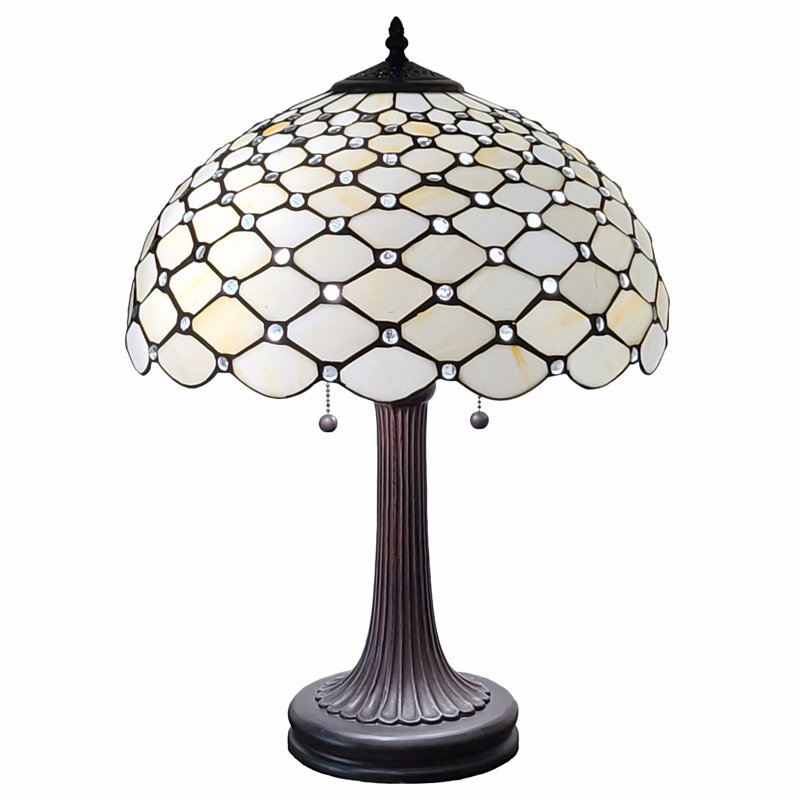 Genaro Metal Bankers Lamp, 26" H x 16" W x 16" D
