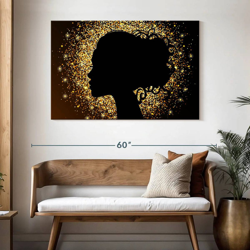Portrait de femme Leisha, H 32 po x l 48 po