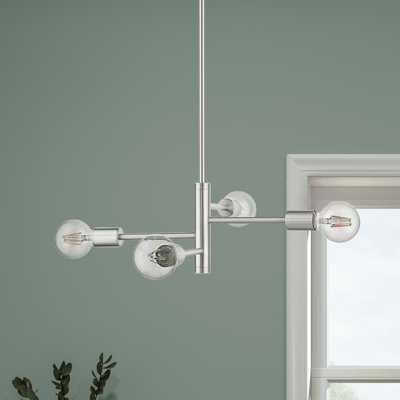 Lustre tambour moderne à 4 lumières Jeffries