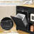 47" Sturdy Kitchen Island with Trash Can Storage, 2 Bar Stools, Power Outlet, and 2 Large Drawers-58052328