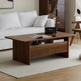 Simple black walnut coffee table