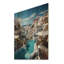 Grèce, Santorini, beau paysage urbain I sur bois-1012125552
