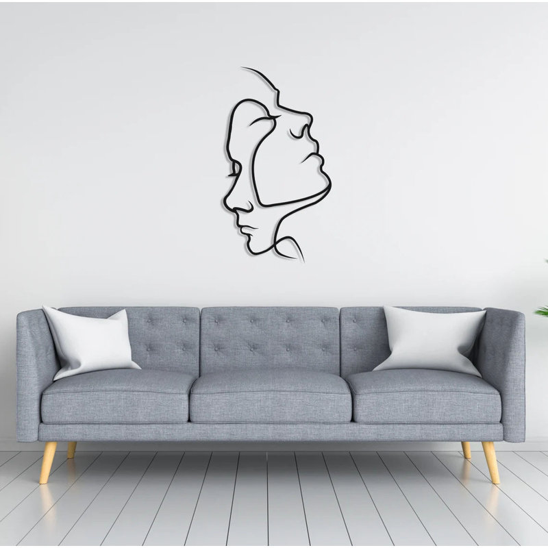 People Wall Decor on Metal