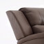 Fauteuil manuel moderne en similicuir avec fauteuil inclinable