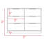 Commode rectangulaire 6 tiroirs Longhill