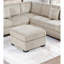 Ensemble de canapé modulaire rembourré en velours côtelé 4 pièces Living Room-1090962090