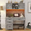Bureau de direction avec huche 67 "H-1307409082