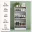 Armoire de rangement mince pour chaussures