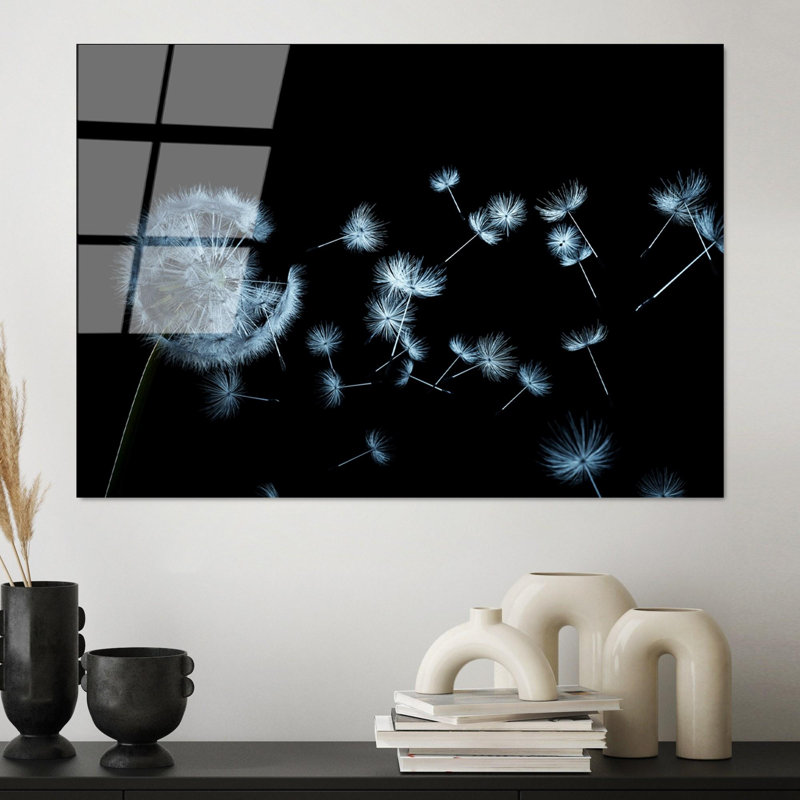 Stunning Tempered Glass Wall Art Painting, 27.6 x 39.4 inches | 100% Tempered Glass, Thickness: 0.16 inches | Elegant Home Decor for Living Room or Office, Durable & Easy to Clean, Perfect Gift Idea