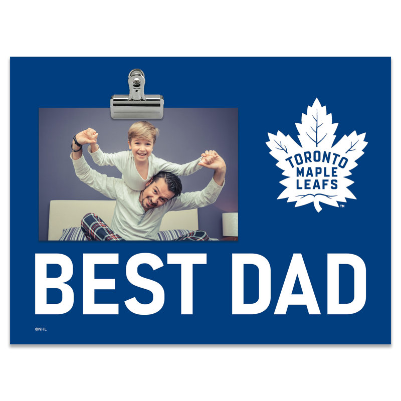 Maple Leafs Bright Line - Best Dad Clip Frame
