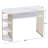 Patrisa 44.8" Modern Console Table  with Storage and Faux Marble Veneer
