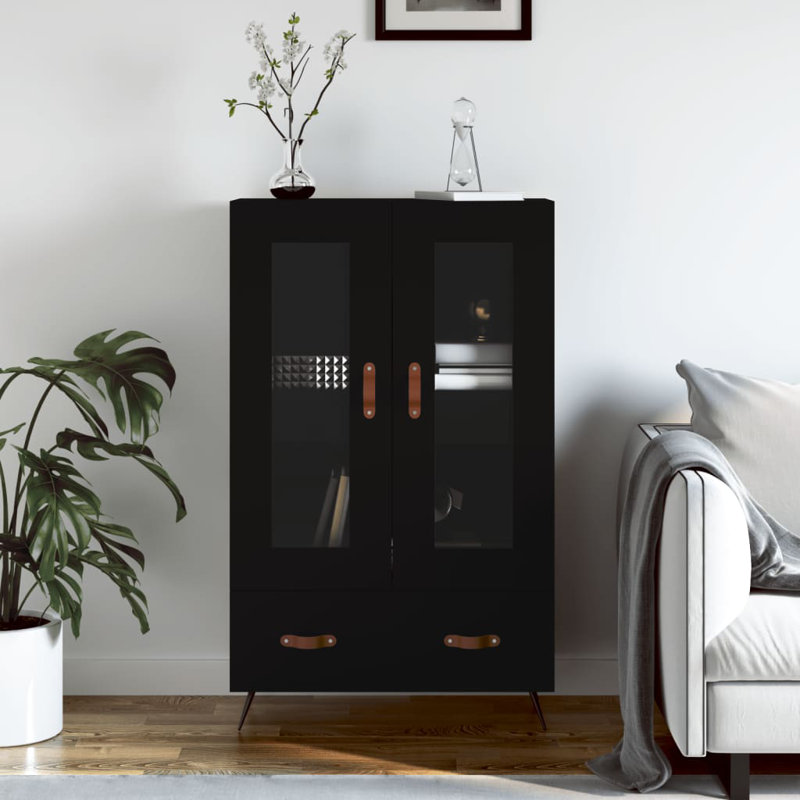 Hilley 69.5cm Sideboard, Black