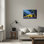 Art mural sur toile de cuisine de citron, impression murale de fruits rustiques, impressions d'art de citron, décoration murale de cuisine rétro de style rétro, 28 x 40 pouces