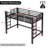 Loft Bed Twin Size, Heavy Duty Loft Bed Frame With 2 Build In Ladder And Full Length Guardrail, Easy Assemble, Noise Free Design, No Box Spring Needed, Black-2124678781