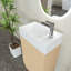 Meuble-lavabo simple 18,6 po avec comptoir en céramique Jesara-2045344063