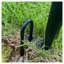 Treillis d'arche de jardin en métal robuste de 7,15 pi pour plantes grimpantes - structure de passage pour arche de mariage et patio