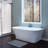 67'' x 36'' Freestanding Soaking Acrylic Bathtub